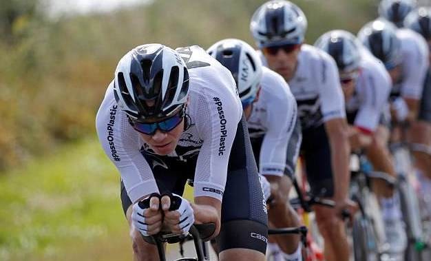Corak Bunga Untuk Border Inilah Corak Lengkap Team Sky di Tour de France 